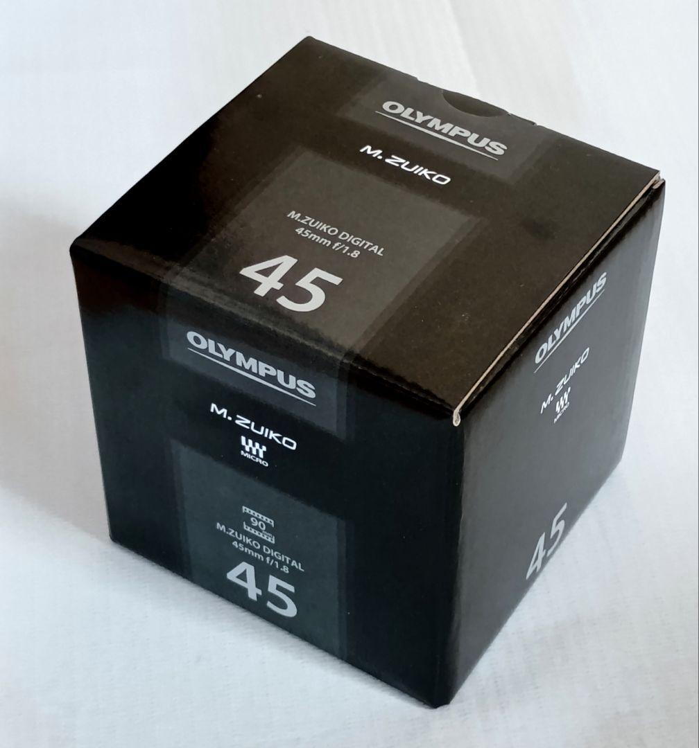 新品 オリンパス 45mm F1.8 ブラック 1年保証 キタムラ購入 送料無料