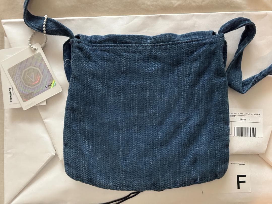 [新品] visvim MEDICINE BAG HERRINGBONE バッグ