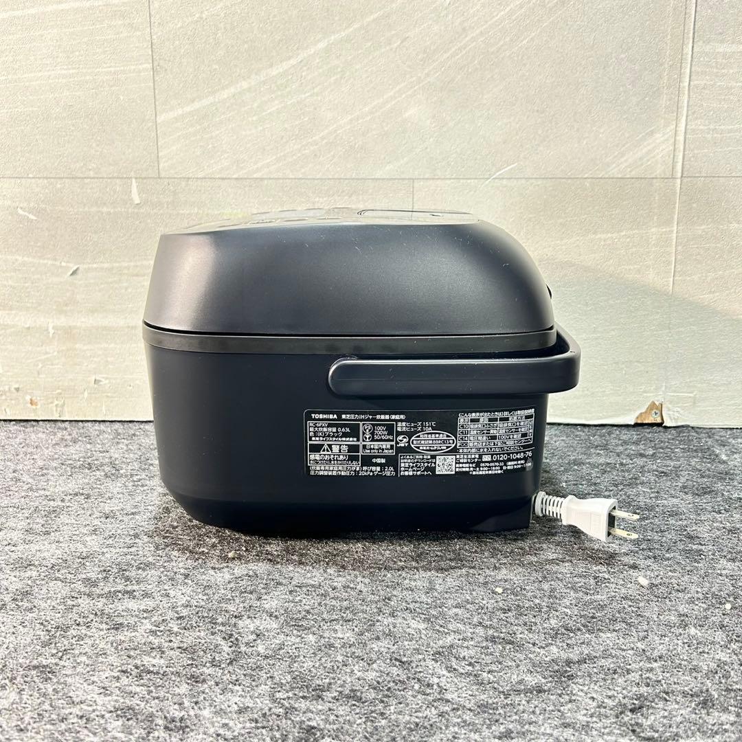 TOSHIBA 炊飯器 3.5合炊き RC-6PXV IH炊飯器 d5283