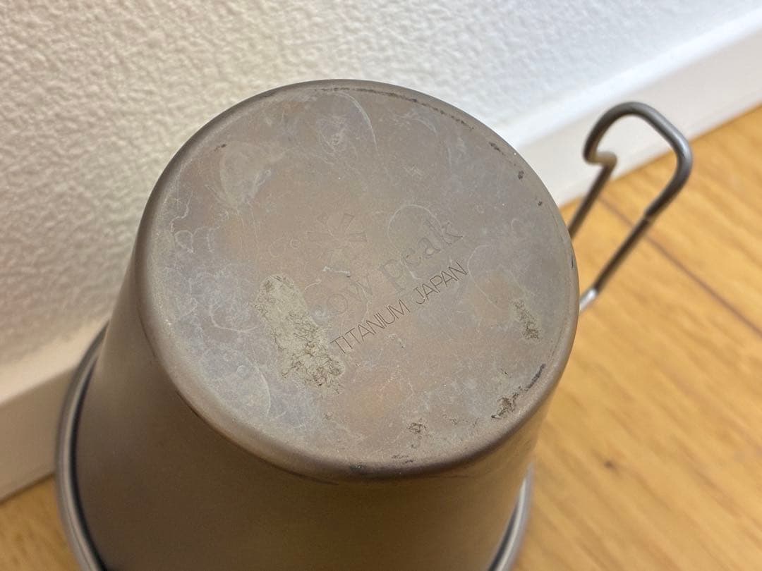 【激レア】スノーピーク チタンシングルマグ NO.2 MG-002 初期モデル