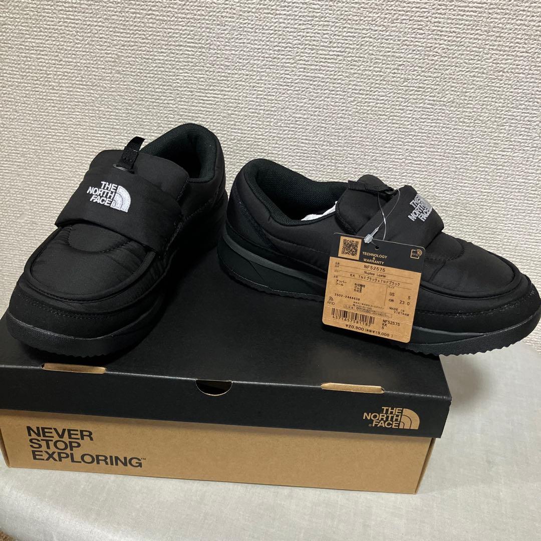 THE NORTH FACE ヌプシ　ローファー　23センチ