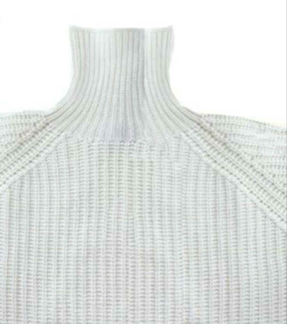 メンズの大きいサイズ ニットタートルセーター ハーレーオブスコットランド