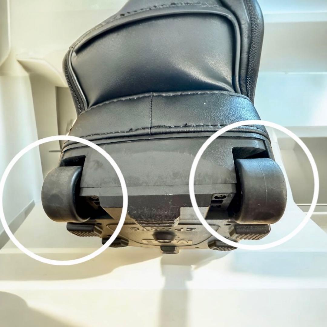 【稀少】 M.U SPORTS キャスター付きキャディバック　ミエコ　ウエサコ