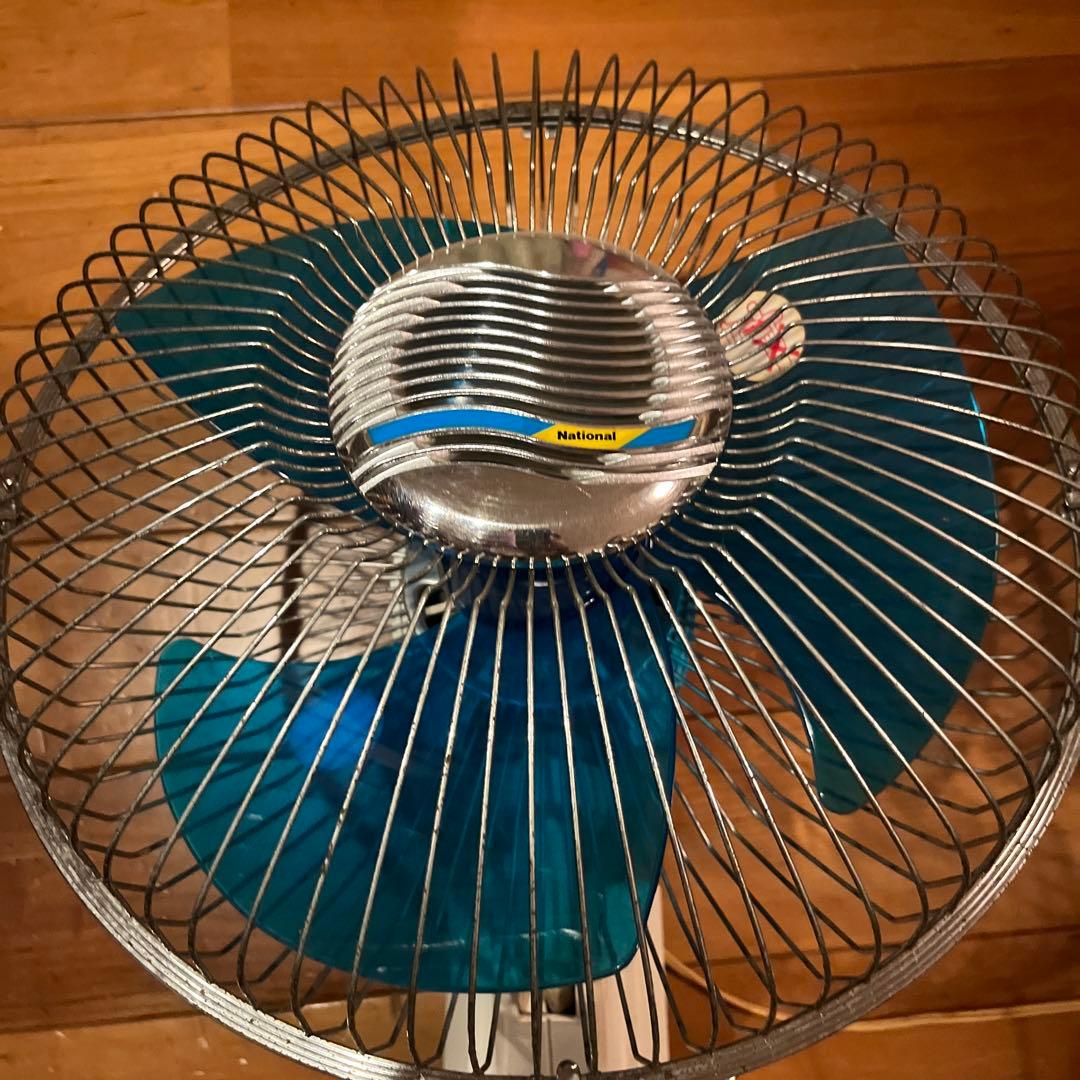 昭和レトロ　壁掛け扇風機　ナショナル　扇風機