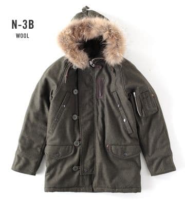 値下げALPHA×SHIPS GENERAL SUPPLY: WOOL N-3B