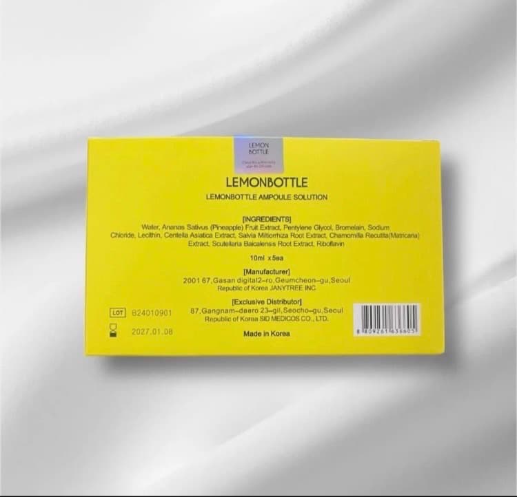【即日発送・韓国で話題沸騰！】レモンボトル2本　ホームケアキットプレゼント