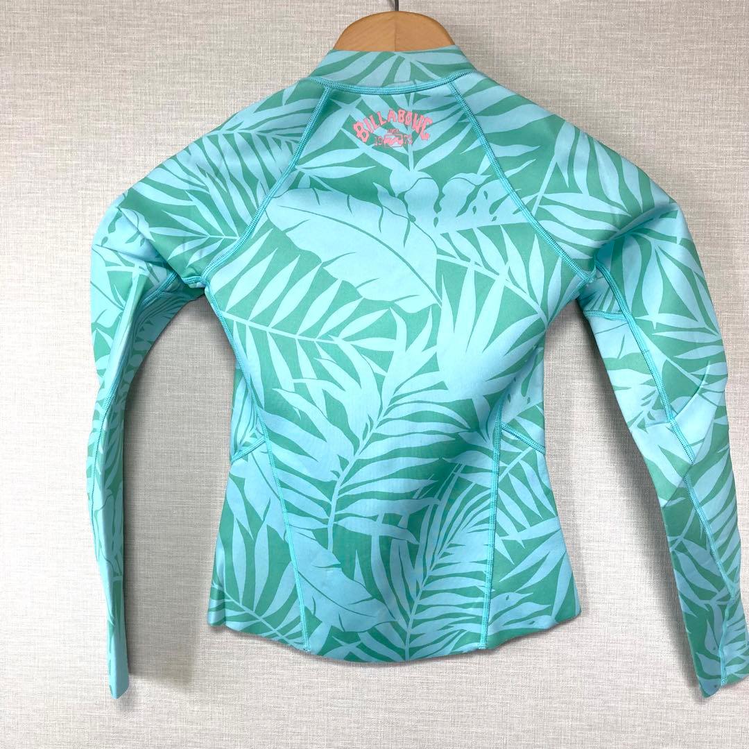 新 BILLABONG レディース 長袖タッパー フロントジップ ウェットスーツ