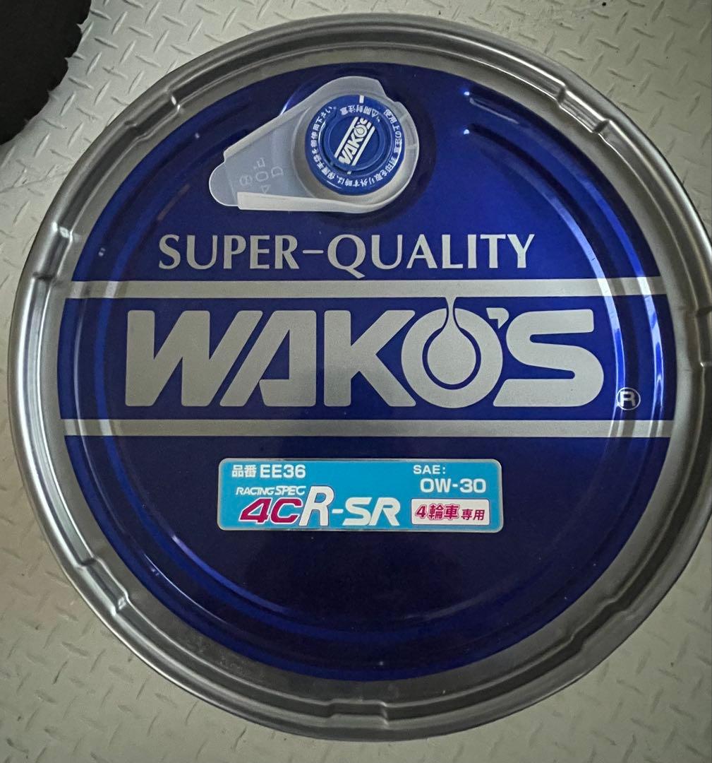 WAKO'S 4CR-SR 0W-30 エンジンオイル 4輪専用　20L