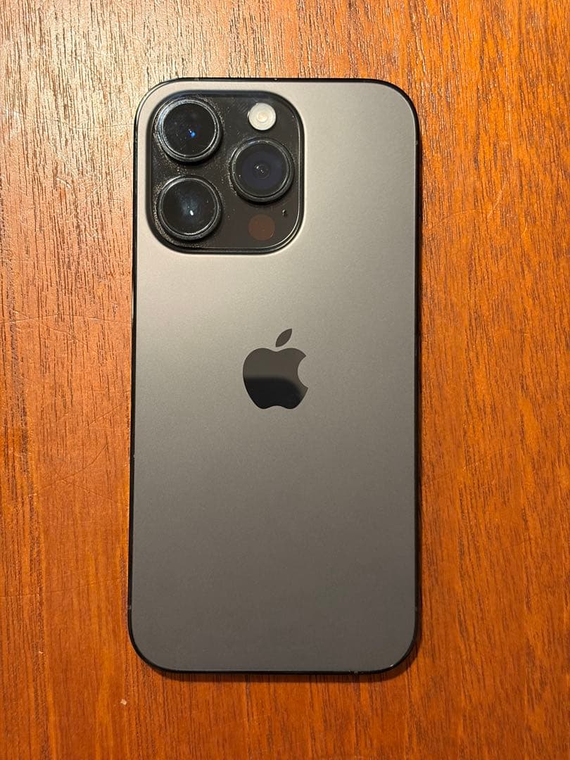 【美品】Apple iPhone 14 Pro スペースグレー 本体