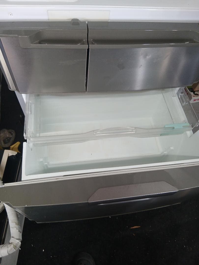 中古 三菱 MR-S46NE6-T 冷蔵庫 455L( 引取限定