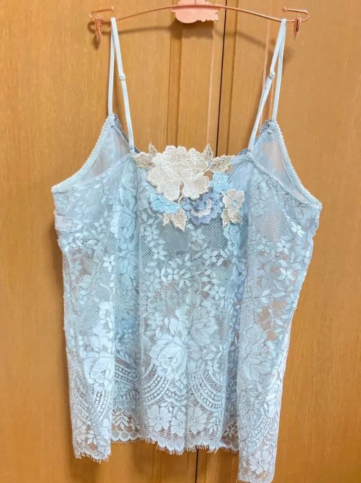 ワコール サルート店舗限定59G フォークロア キャミソールL SX 新品