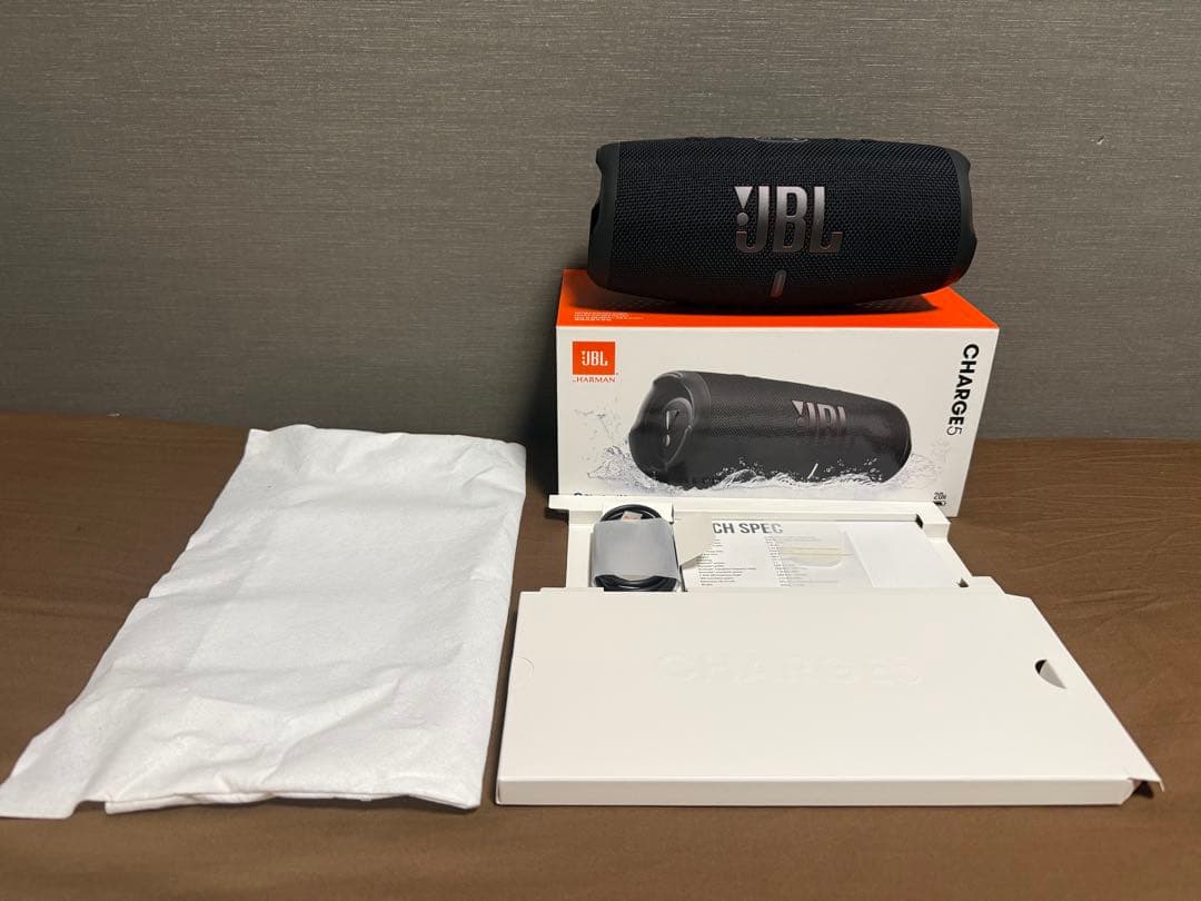 スピーカー・ウーファー JBL CHARGE5 Black