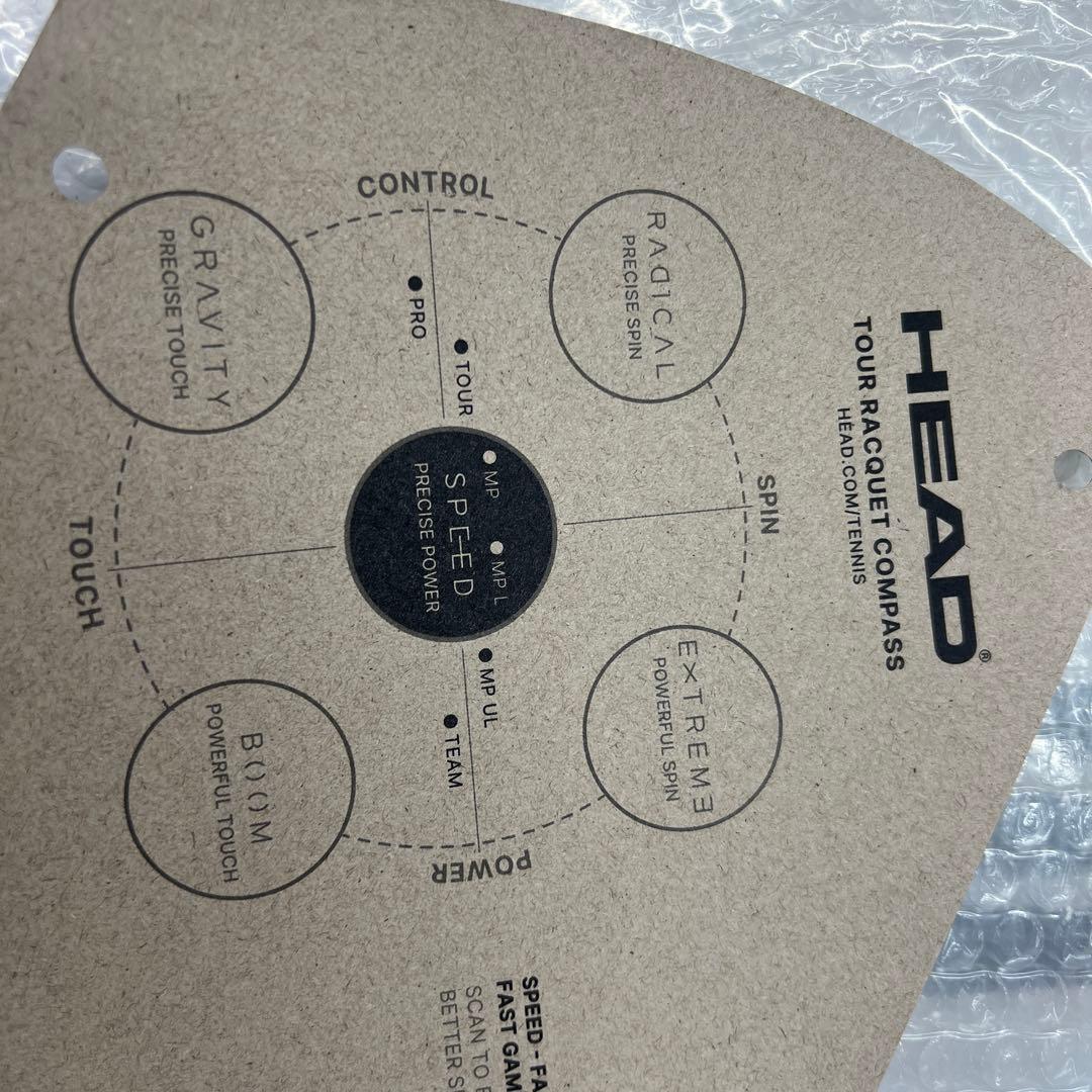 2026 HEAD SPEED TOUR グリップG3 シナーモデル