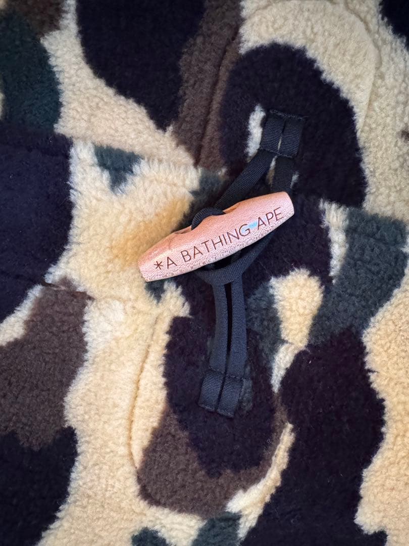 A BATHING APE カモフラージュ ダッフルコート　初期M美品