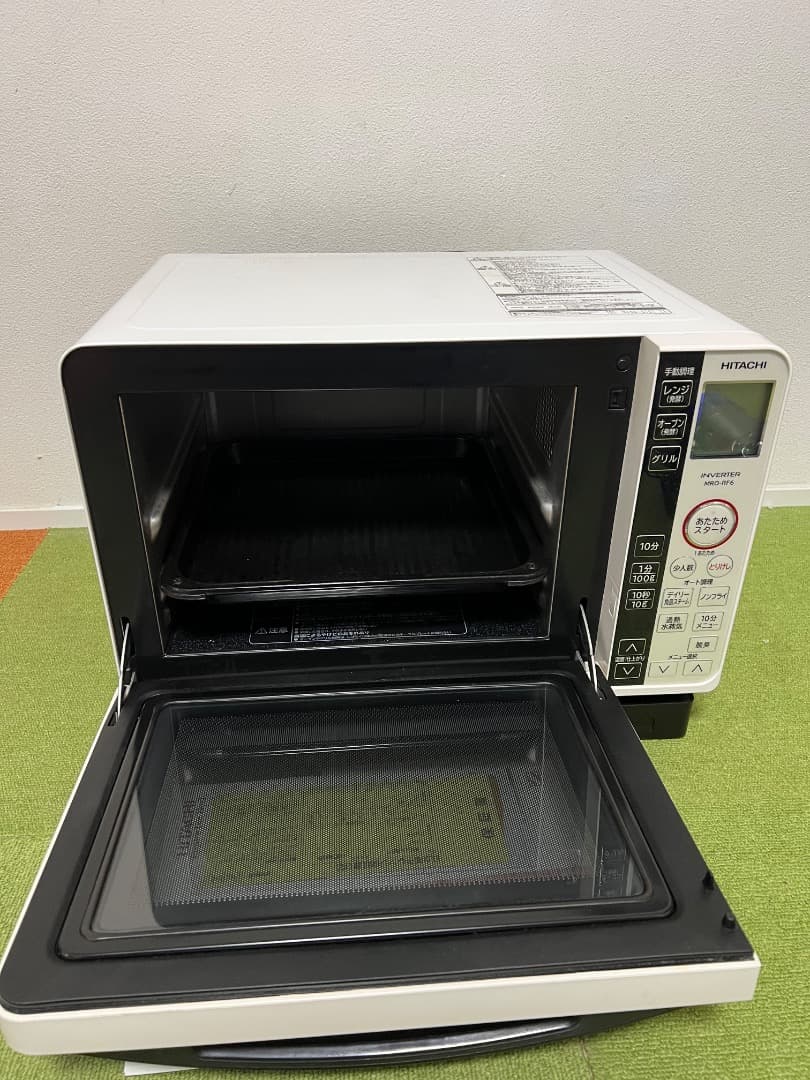 日立 過熱水蒸気 オープンレンジ 電子レンジMRO-RF6 ホワイト