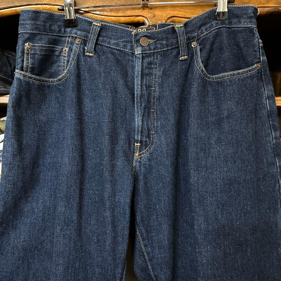 90s USA製 RRL シンチバック　デニムパンツ