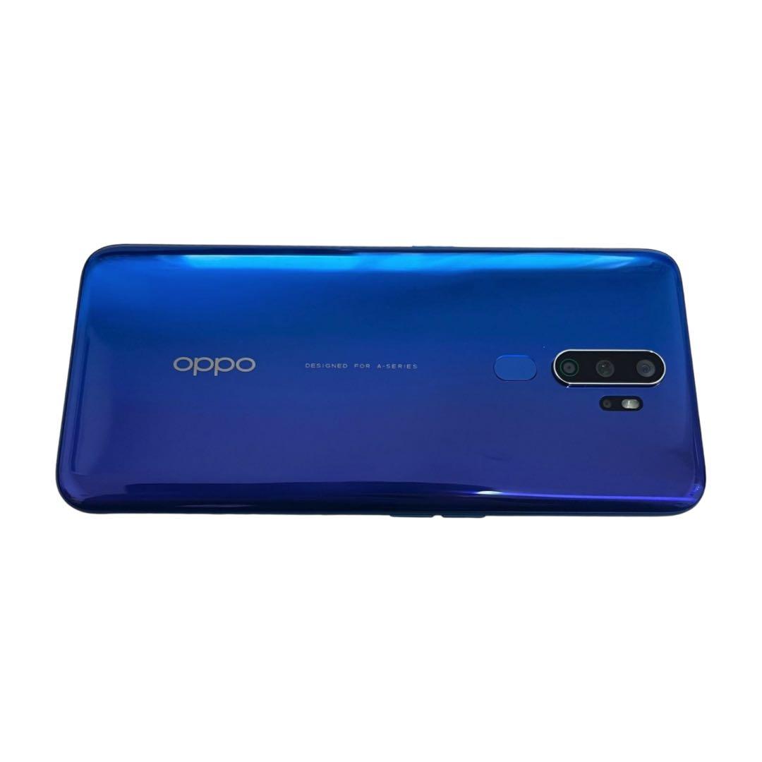 【付属品完備】OPPO A5 2020 ブルー 64GB SIMフリー おまけ付