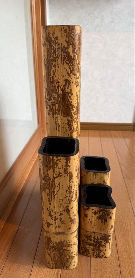 51 角の斑竹の五管セット