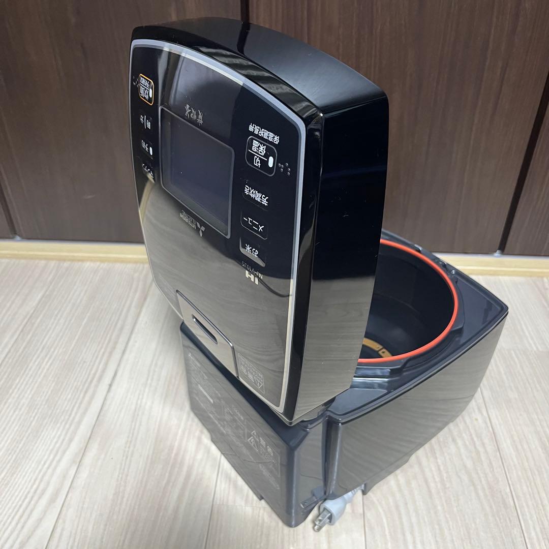 三菱 IH ジャー炊飯器1.0L NJ-V10J5-K形 炭炊釜 5.5合