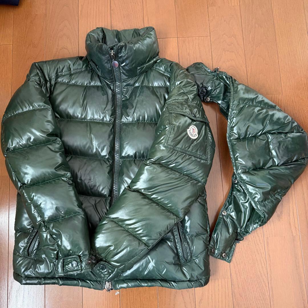 希少色】モンクレール MAYA マヤ ダークグリーン サイズ2 ダウンジャケット