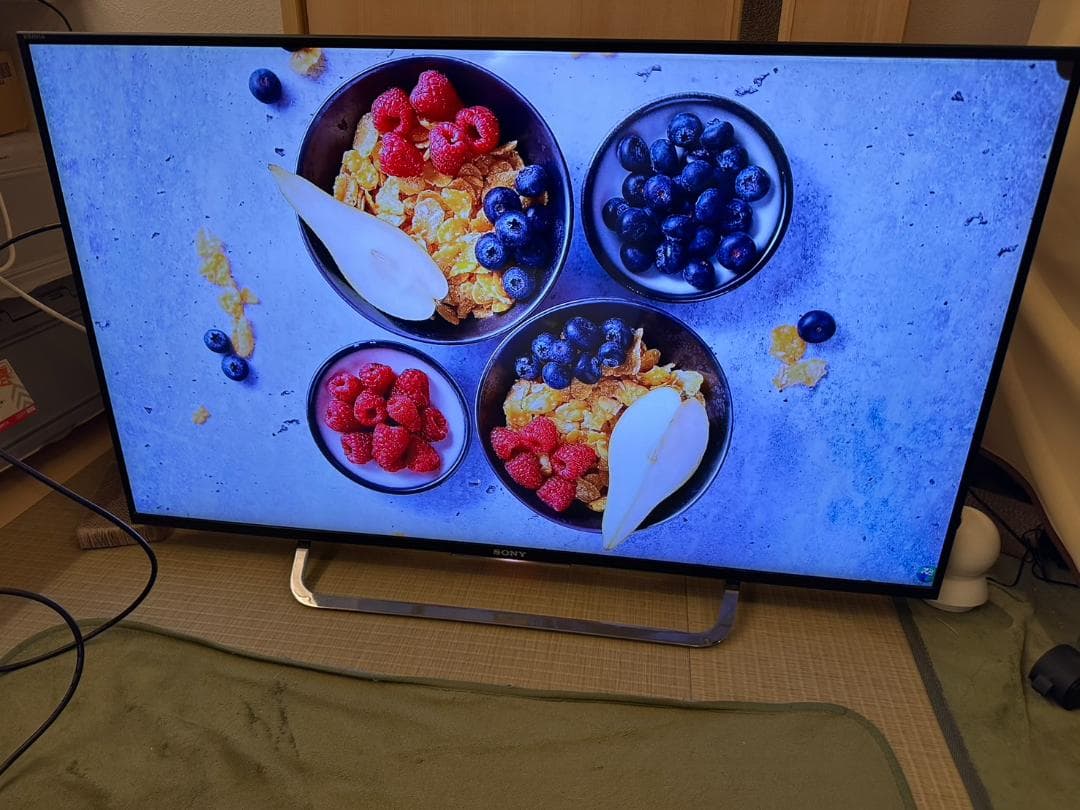 スマートテレビ　4K対応！SONY ソニー　KJ-43X8500C　映り綺麗