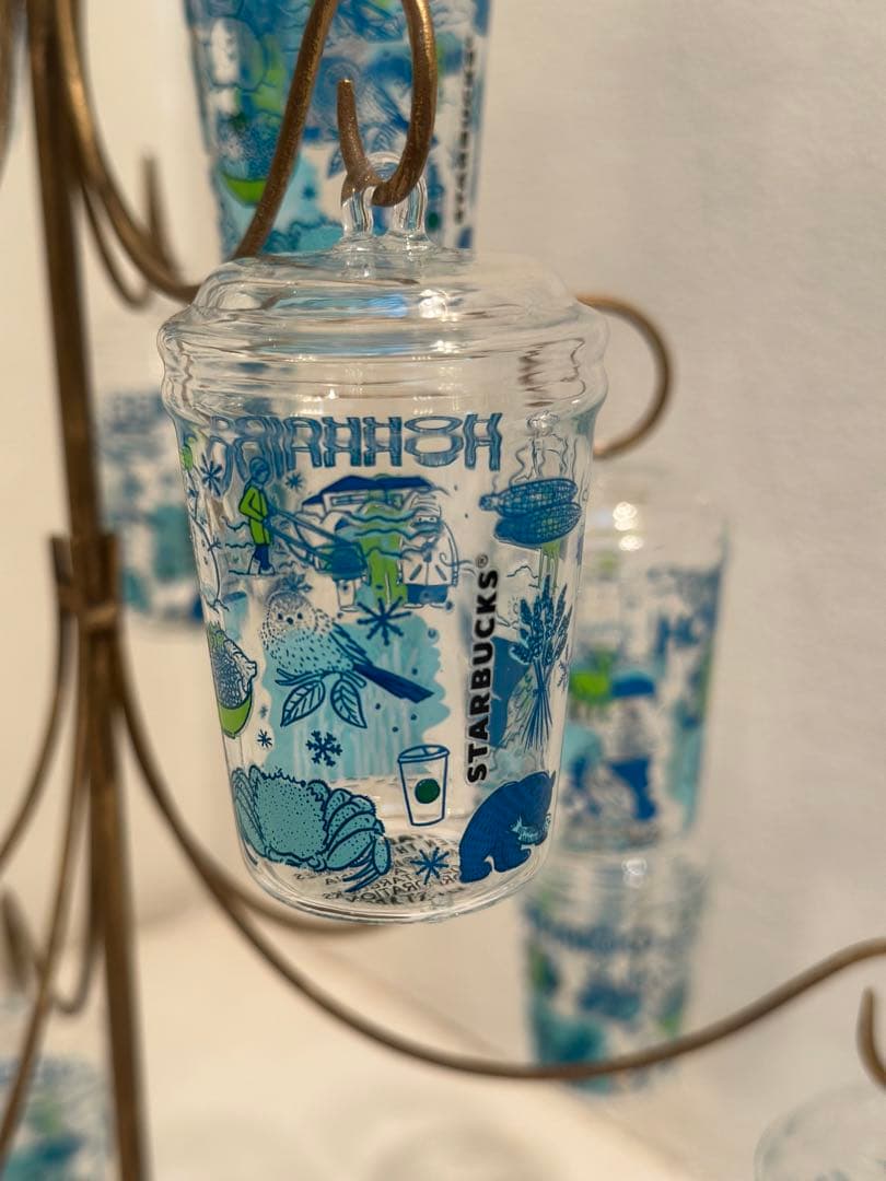 ツリー付 スタバ クリスマス オーナメント ホリデー　星巴克 HOKKAIDO