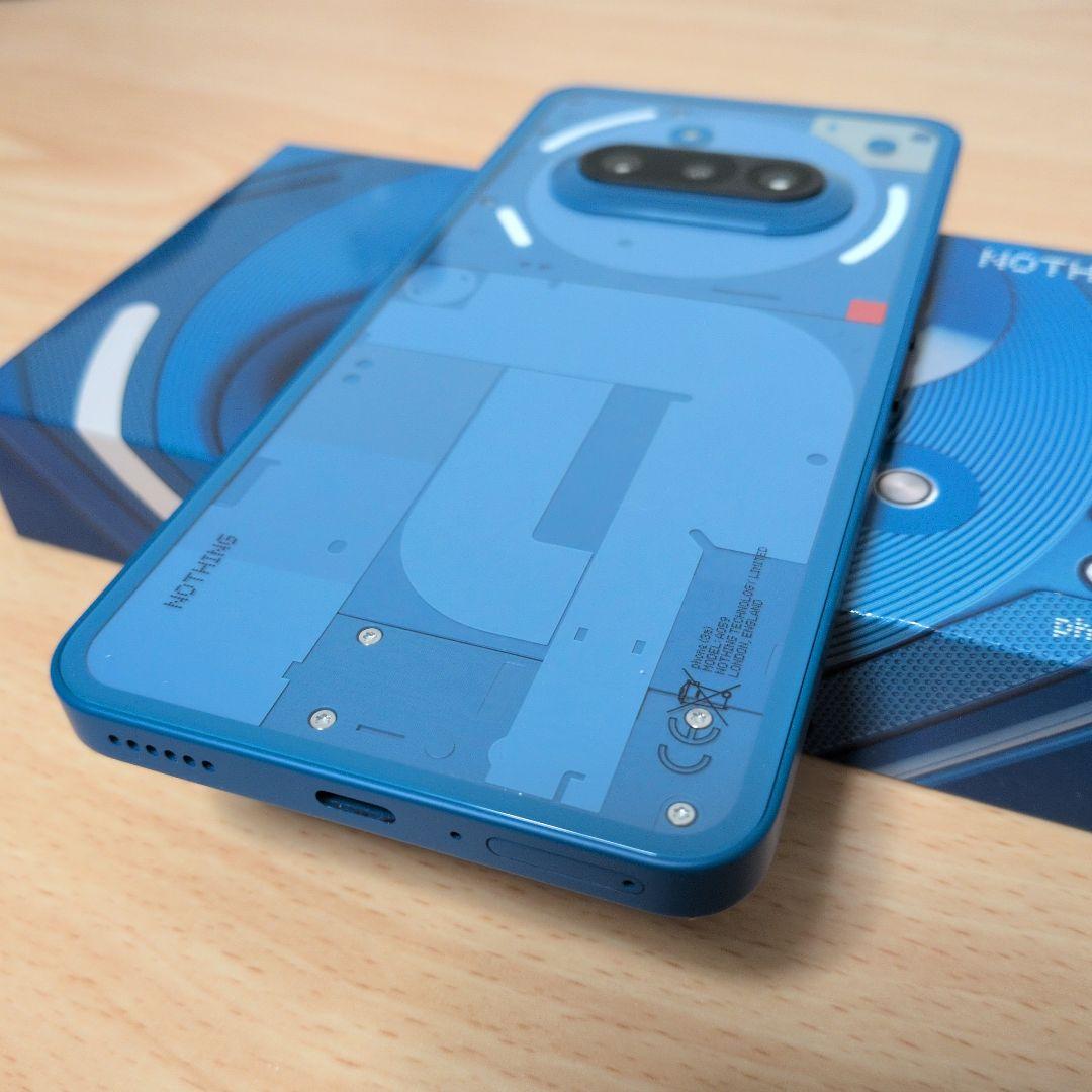 Nothing Phone (3a) 12GB 256GB Blue（限定色）