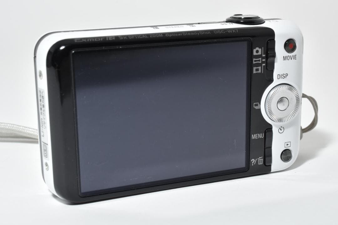 【美品】SONY Cyber-shot DSC-WX7 ホワイト　動作確認済