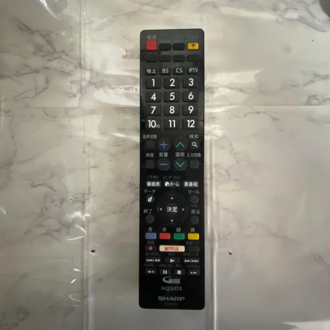 ゆんさん専用直接受渡シャープ60型4K液晶テレビ YouTubeネトフリ視聴可