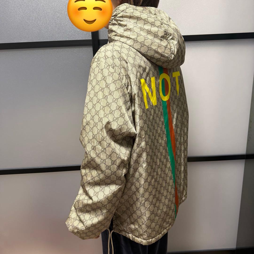 GUCCI FAKE NOT ナイロンジャケット