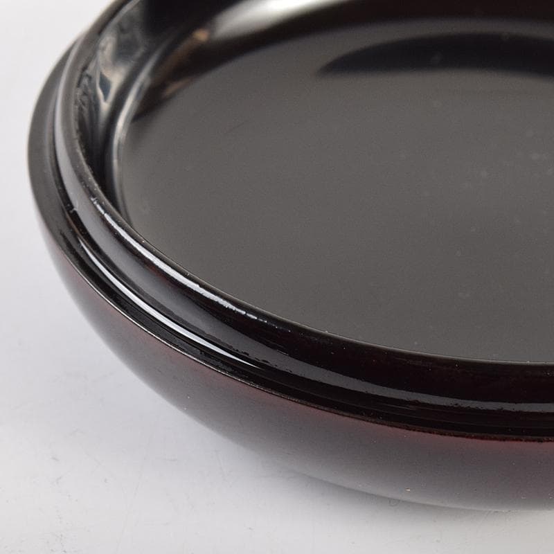 茶道具　塗師　中村宗哲作　七宝絵　万寿香合　共布　即中斎極め箱　M　R7492