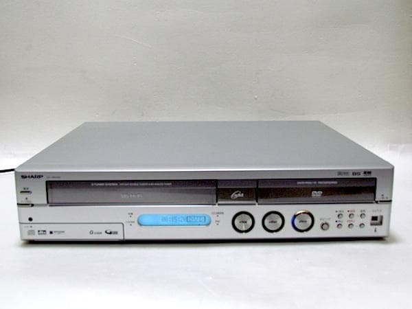 シャープ VHS→DVDダビング DV-HRW55 動作品