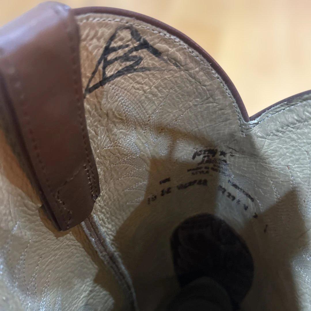 Tony Lama ブラウンウエスタンブーツ 10