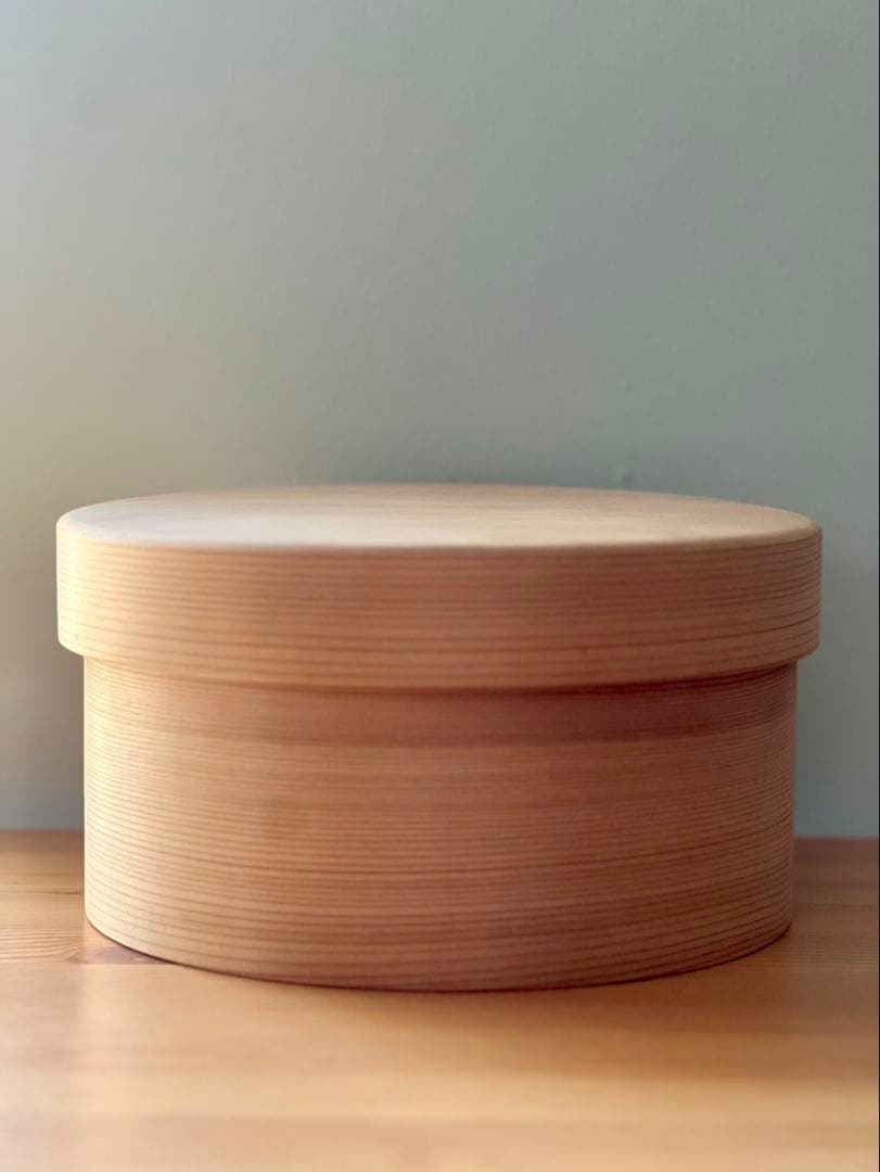 【専用】未使用　栗久　秋田杉　白木　おひつ　5合＆3合　しゃもじ付　2点セット