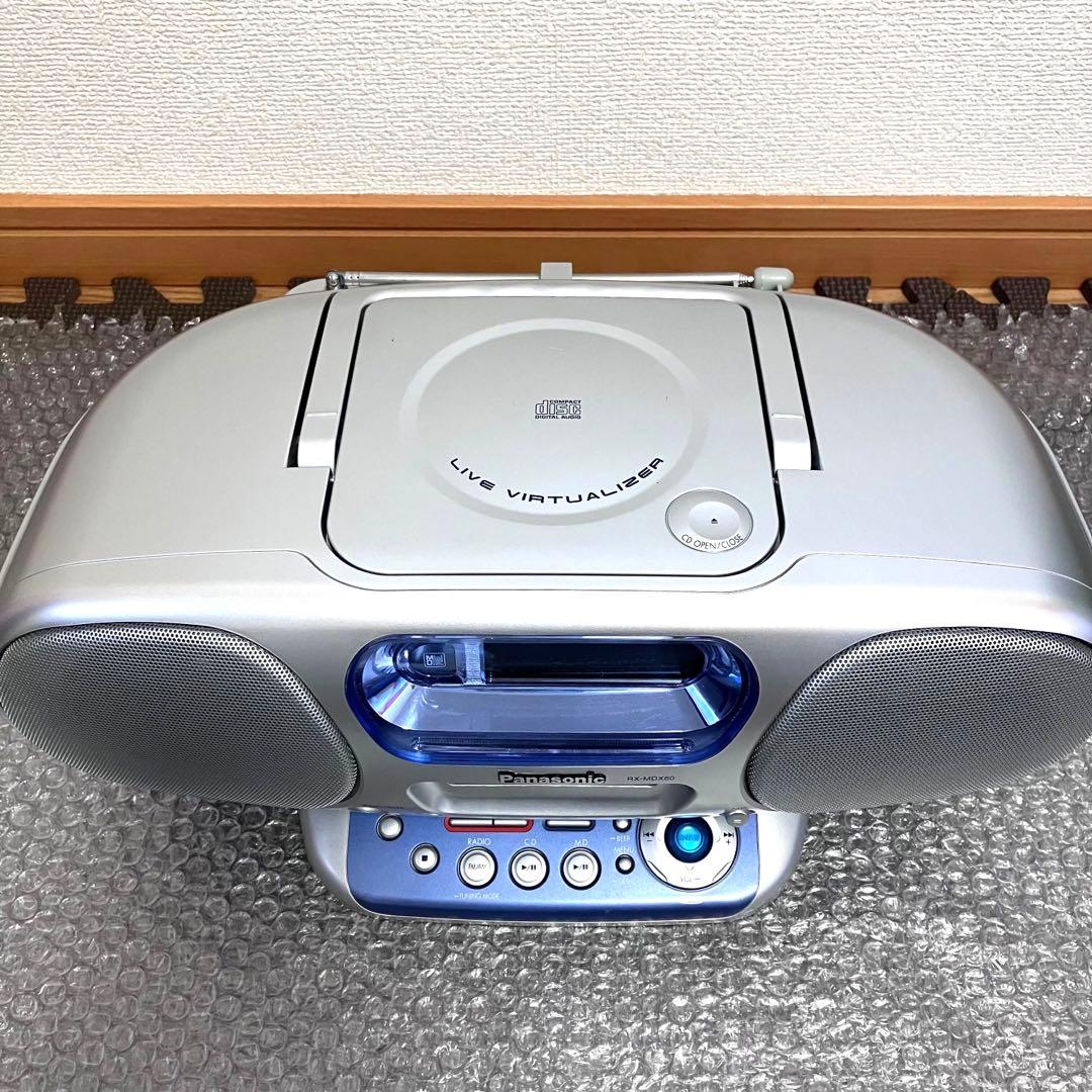 Panasonic パーソナルMDシステム　CD/MD RX-MDX60✨美品✨
