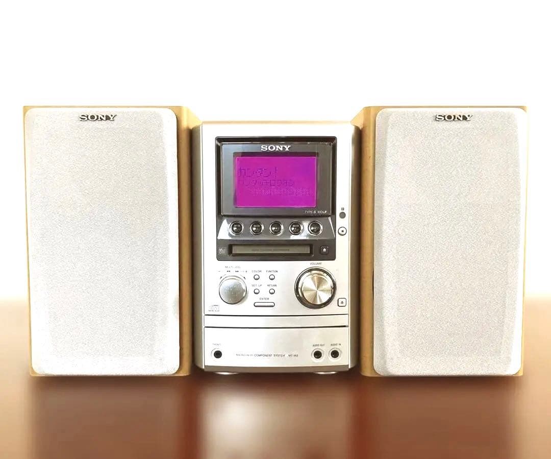 SONY MDシステムステレオ　CMT-M3 (HCD-M3)メンテナンス済み