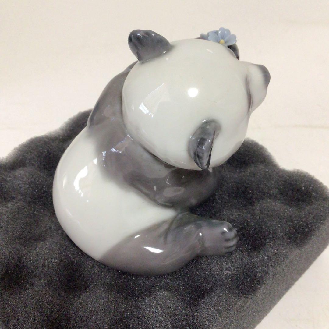 LLADRO パンダ 置物 陶器製　高級　ブランド　人気