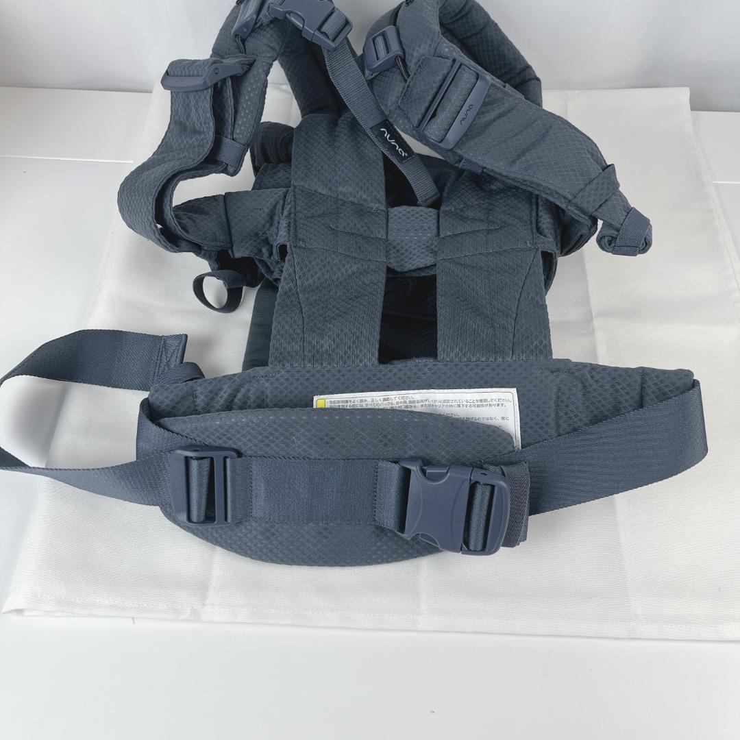 美品☘️ ヌナ カドルクリック デニム 新生児OK 抱っこ紐 　nuna