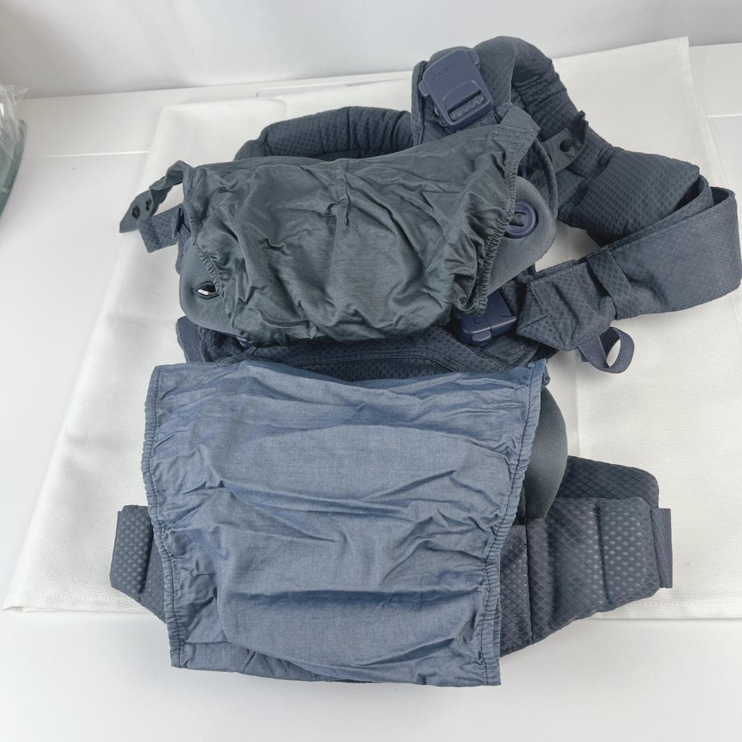 美品☘️ ヌナ カドルクリック デニム 新生児OK 抱っこ紐 　nuna