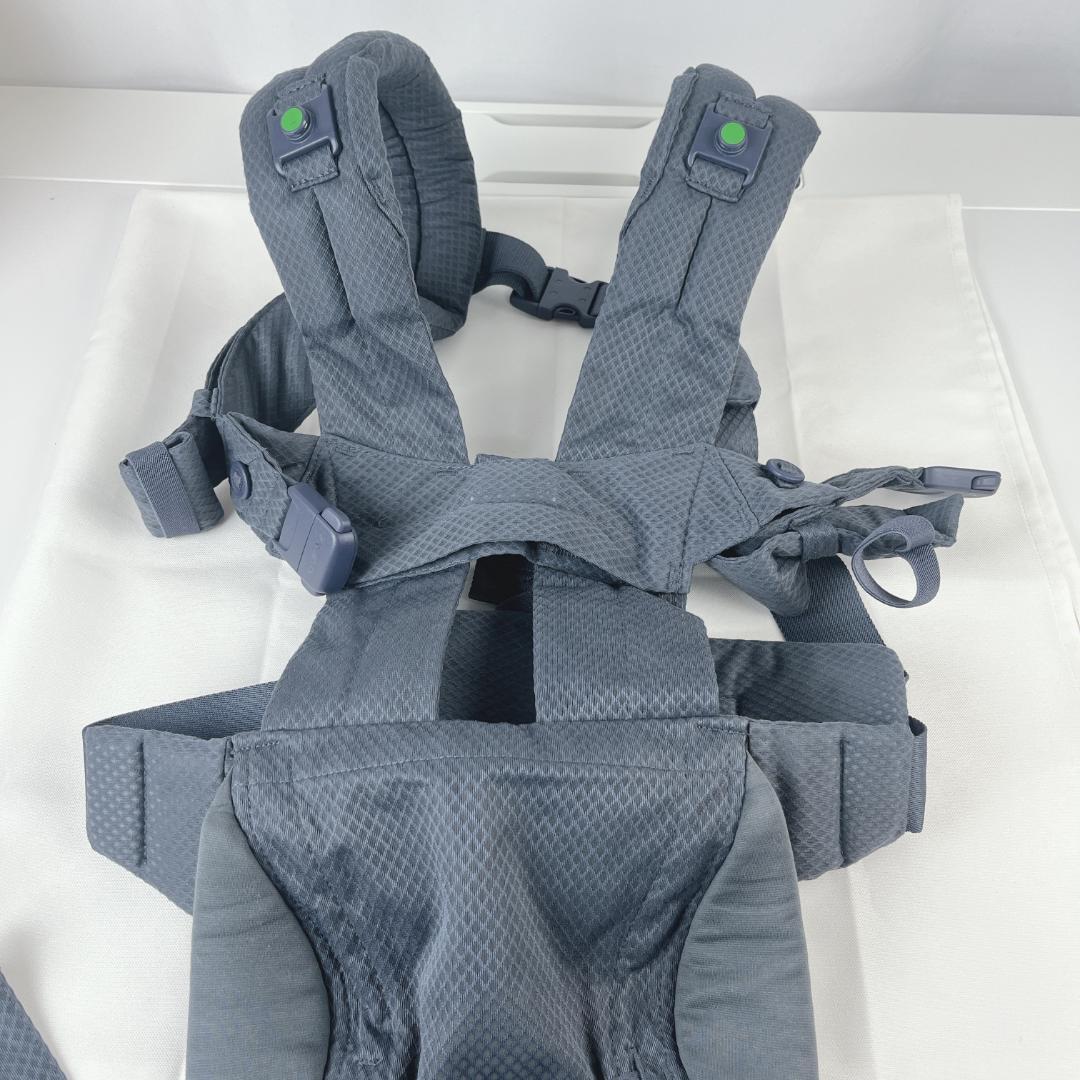 美品☘️ ヌナ カドルクリック デニム 新生児OK 抱っこ紐 　nuna