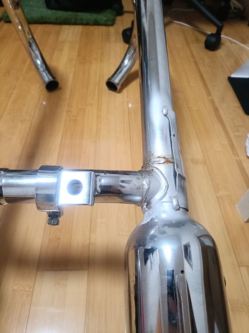 w800純正マフラー　型式EJ800B　k690マフラー　美品
