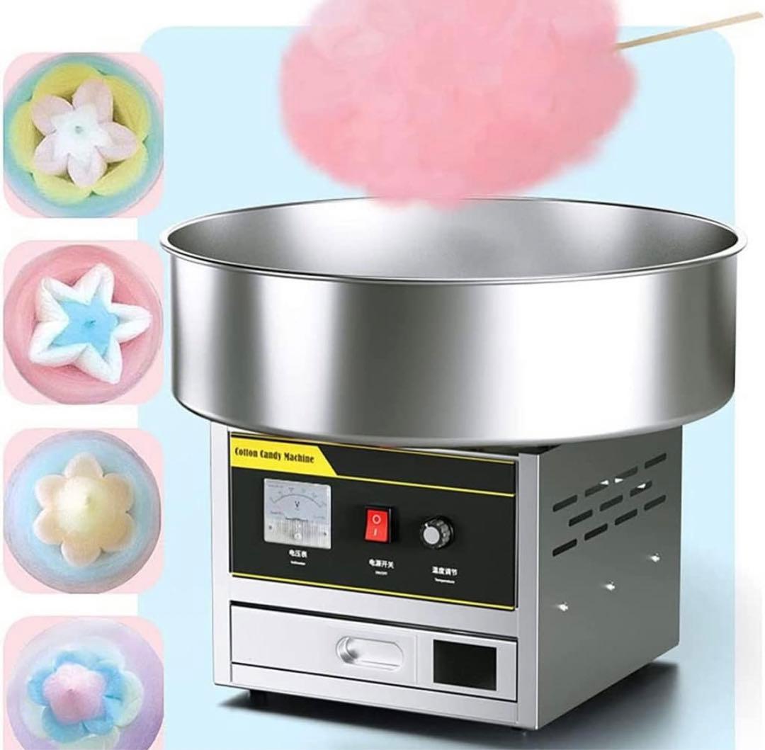 特価わたがし製造機わたあめ機 1200Wステンレス鋼 綿菓子製造機 ピンク