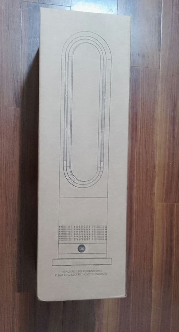 新品⭐️羽なし扇風機　冷暖兼用 DCモーター 100°首振り 9hタイマー