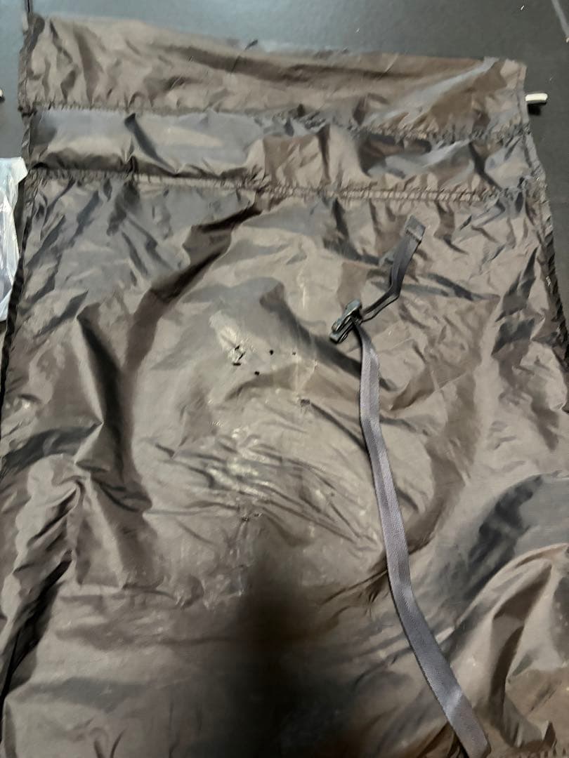 軽量テントフライ グレー ブラック　Ninja tent　ニンジャテント