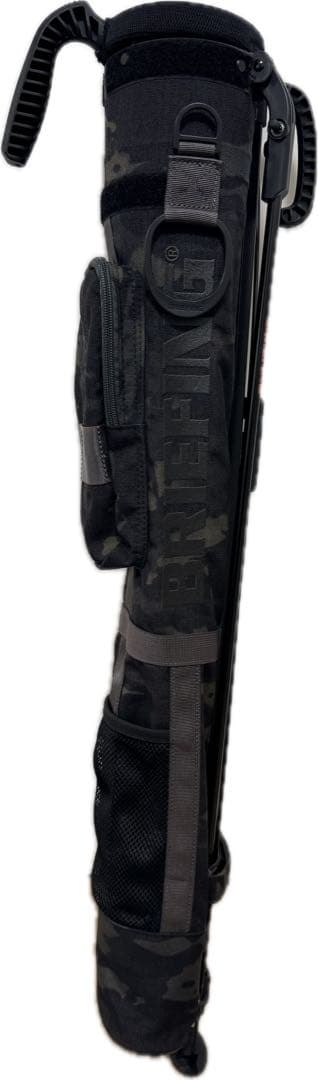 「美品」BRIEFING ブリーフィング　セルフスタンドバッグキャリーマルチカモ