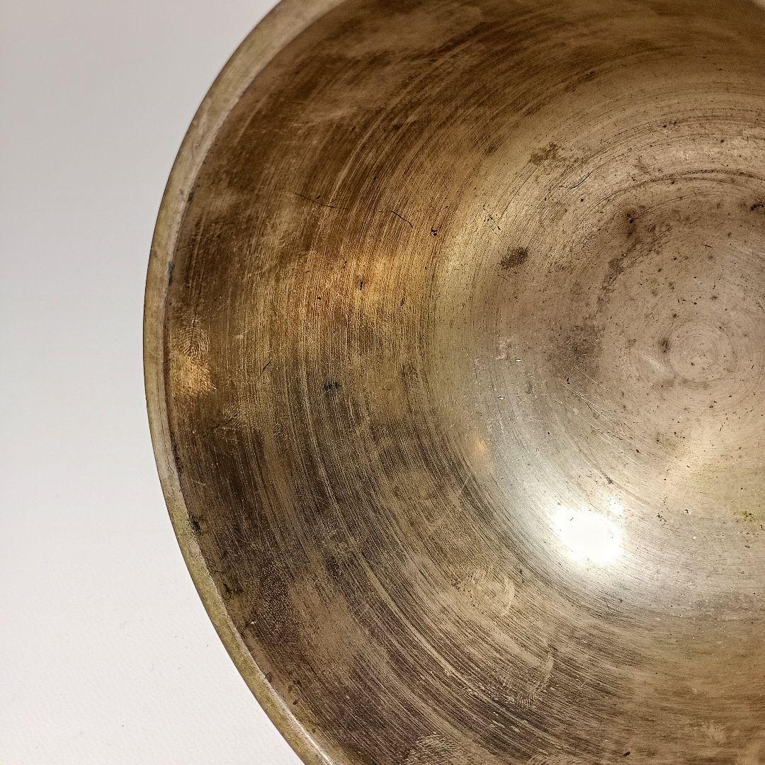 唐物 　砂張　 張廣徳製 　筆洗　 【古玩　中国　建水 煎茶 茶道具 茶こぼし】