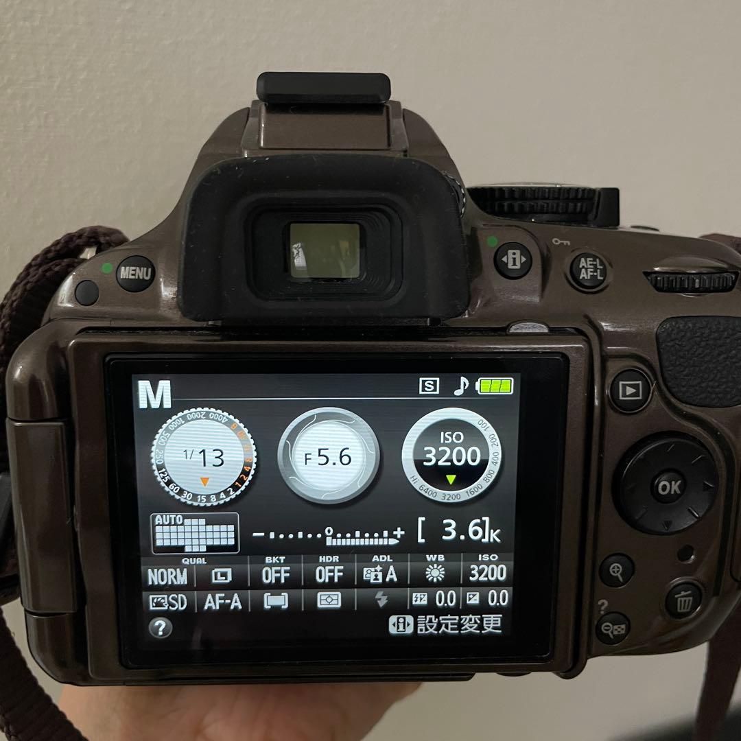 【シャッター数6,000以下！】Nikon D5200 デジタル一眼レフカメラ