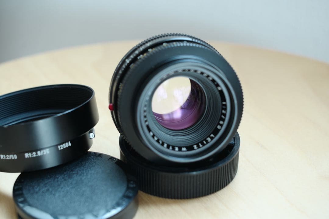 【OH済】ライカR Leitz Wetzlar 50mm f/2 ズミクロン