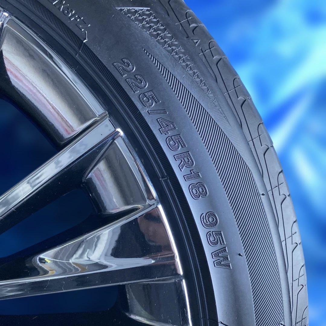 トヨタ220系クラウン　Gエグゼクティブ 純正18インチAW BS REGNO