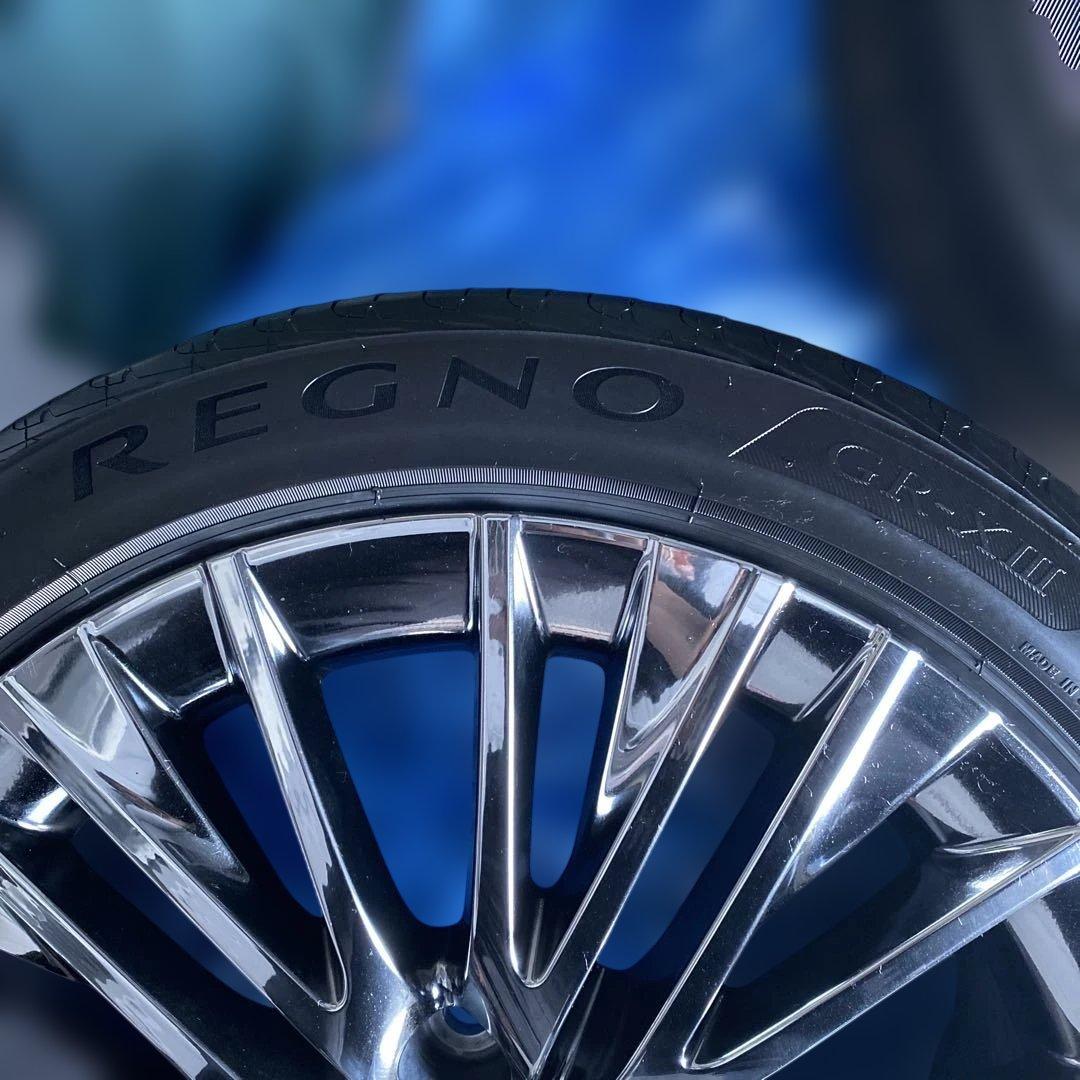 トヨタ220系クラウン　Gエグゼクティブ 純正18インチAW BS REGNO